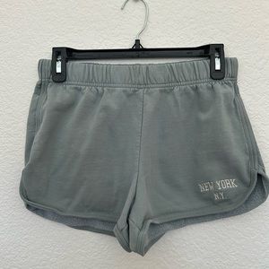 Brandy Melville, New York teal sweatshirts